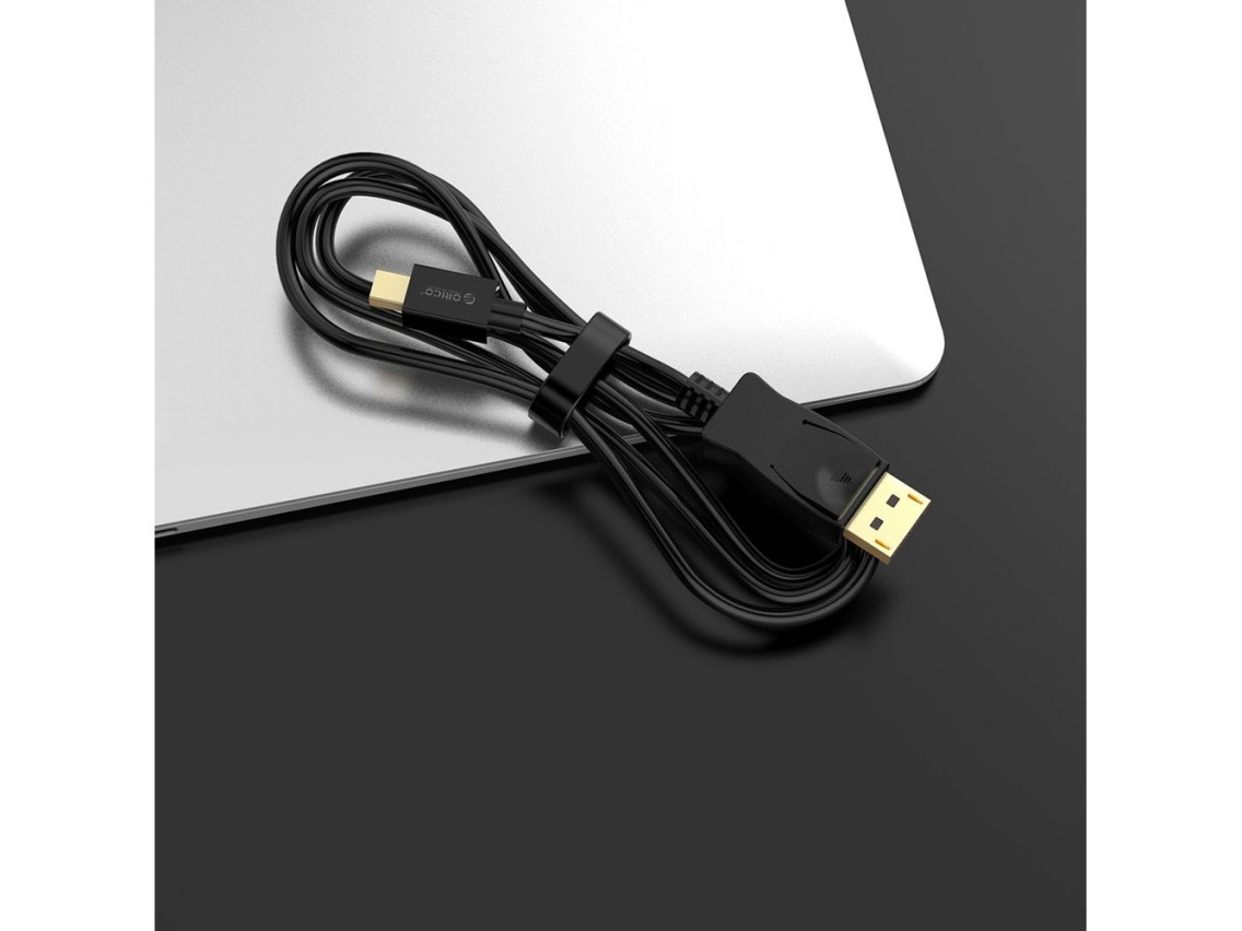 Cabo Orico XD-MDTH4 4K 30Hz Mini DisplayPort para HDMI 3m - Preto