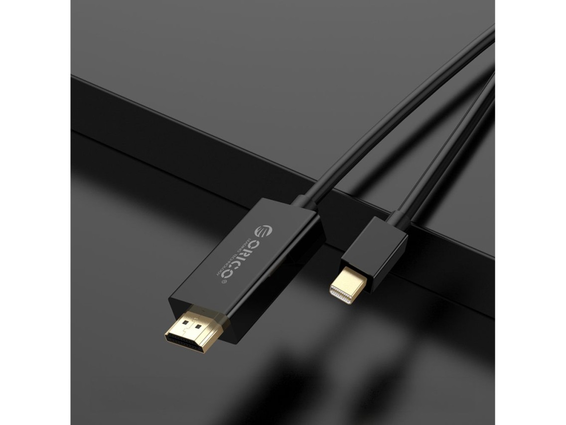 Cable Orico XD-MDTD Mini DisplayPort a DVI Full HD 60 Hz de 2 m - Negro