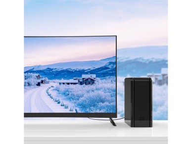 Cabo Orico XD-DITV DVI 24+1 VGA Full HD, adaptador de 5 m - preto Cabo Orico XD-DITV DVI 24+1 VGA Full HD, adaptador de 5 m - preto