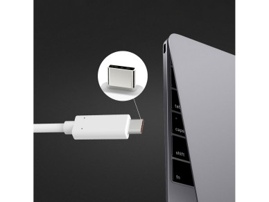 Orico PTAV USB-C - VGA adapter and 3.5 mm Full HD mini jack 0.15 m - silver