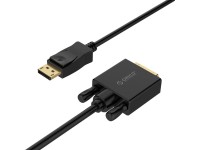 Cable Orico XD-DTD DisplayPort a DVI 4K de 1 m - Negro Cable Orico XD-DTD DisplayPort a DVI 4K de 1 m - Negro