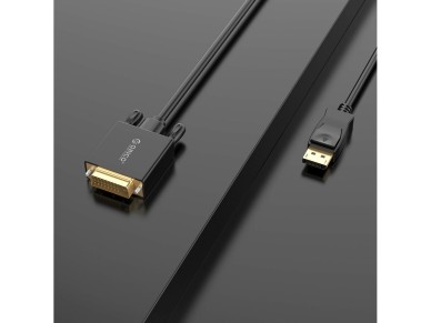 Cabo Orico XD-DTD DisplayPort para DVI 4K de 1 m - Preto Cabo Orico XD-DTD DisplayPort para DVI 4K de 1 m - Preto