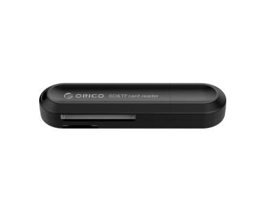 Lector de tarjetas de memoria SD y microSD Orico CRS21 USB 3.0 - negro Lector de tarjetas de memoria SD y microSD Orico CRS21 USB 3.0 - negro