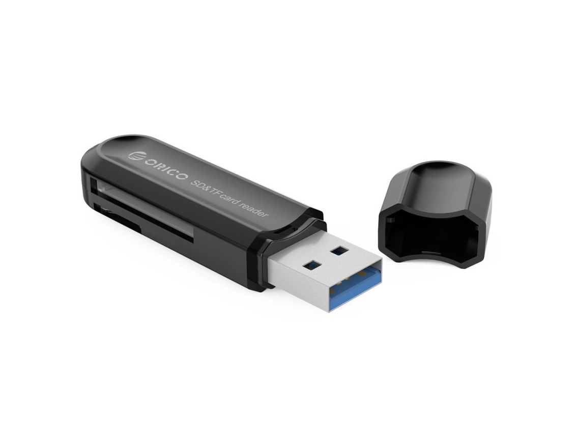 Orico CRS21 USB 3.0 SD and microSD memory card reader - black