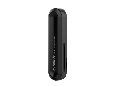 Lector de tarjetas de memoria SD y microSD Orico CRS21 USB 3.0 - negro Lector de tarjetas de memoria SD y microSD Orico CRS21 USB 3.0 - negro