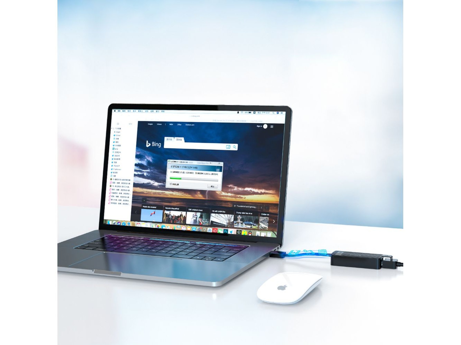 Orico UTK-U3 USB-A 3.0 to RJ45 Gigabit Ethernet 1 Gbps Network Adapter - Black