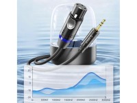 Cabo de áudio Orico AXKF mini jack de 3,5 mm para XLR fêmea de 5 m - preto Cabo de áudio Orico AXKF mini jack de 3,5 mm para XLR fêmea de 5 m - preto