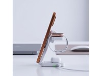 Cargador inalámbrico Tech-Protect A56 3 en 1 MagSafe de 25 W QI2.2 + cable USB-C/USB-C de 100 cm - B Cargador inalámbrico Tech-Protect A56 3 en 1 MagSafe de 25 W QI2.2 + cable USB-C/USB-C de 100 cm - B