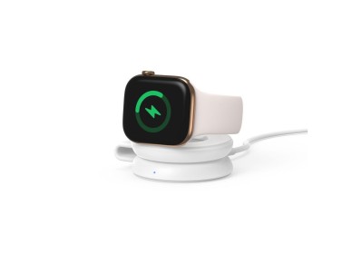 Carregador sem fio Tech-Protect A55 2 em 1 MagSafe 25W QI2.2 + Cabo USB-C/USB-C de 100 cm - Branco Carregador sem fio Tech-Protect A55 2 em 1 MagSafe 25W QI2.2 + Cabo USB-C/USB-C de 100 cm - Branco