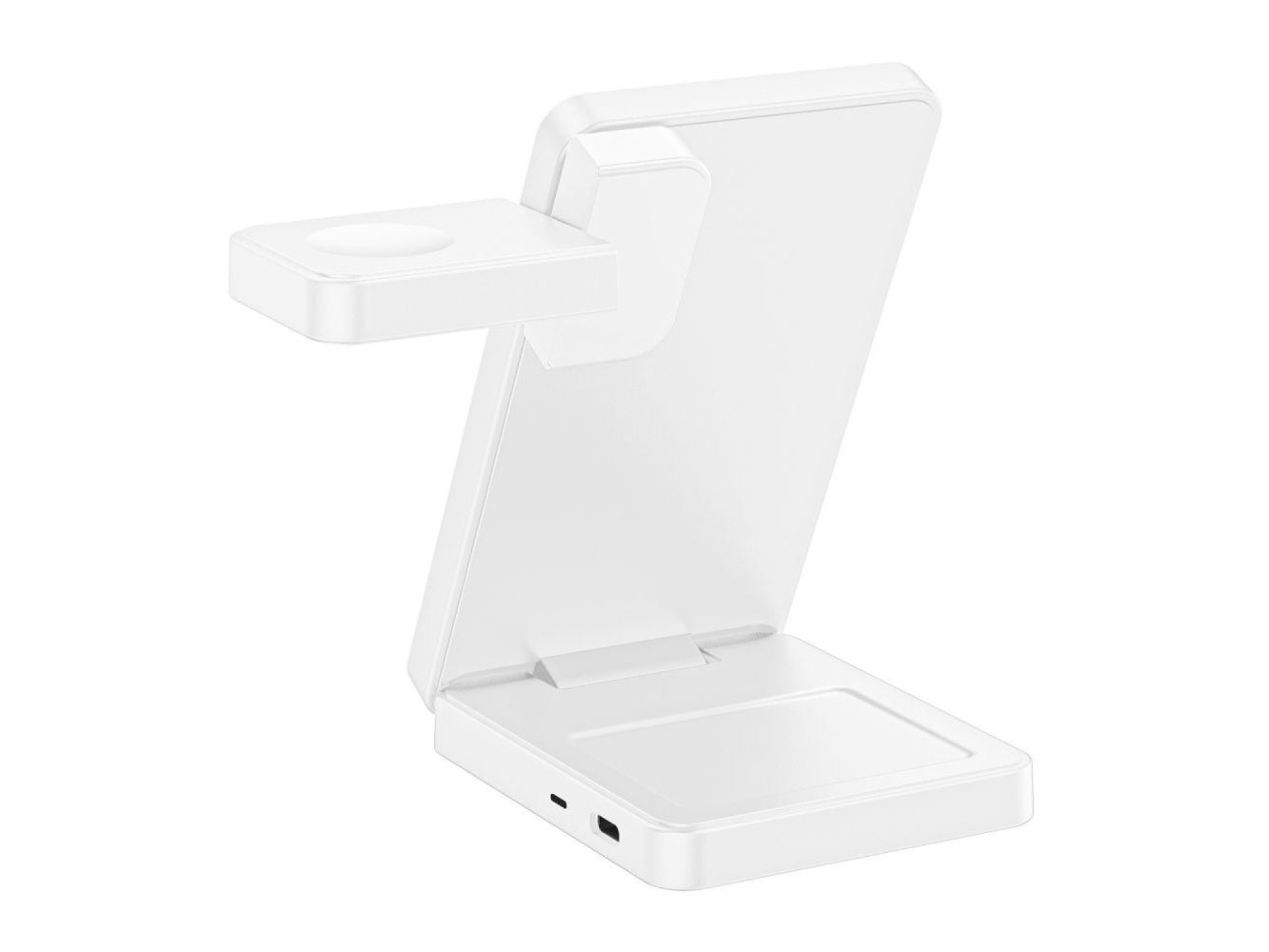 Cargador inalámbrico Tech-Protect A56 3 en 1 MagSafe de 25 W QI2.2 + cable USB-C/USB-C de 100 cm - B