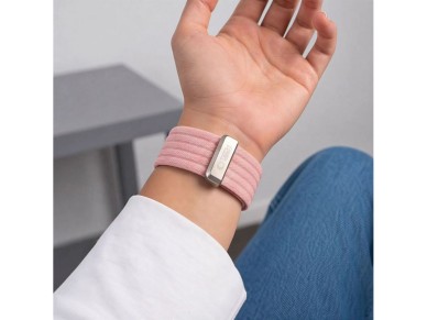 Tech-Protect Nylon Sport Band for Apple Watch 44/45/46/49 mm - Light Pink Tech-Protect Nylon Sport Band for Apple Watch 44/45/46/49 mm - Light Pink