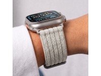 Pulseira esportiva de nylon Tech-Protect para Apple Watch 44/45/46/49 mm - Bege Pulseira esportiva de nylon Tech-Protect para Apple Watch 44/45/46/49 mm - Bege