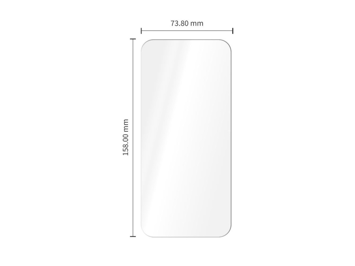Tech-Protect Easy Set+ Paquete de 2 protectores de pantalla de vidrio templado para la pantalla y vi