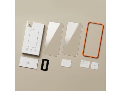 Tech-Protect Easy Set+ 2-Pack Tempered Glass for the Display and Tempered Glass for the Lens for Sam Tech-Protect Easy Set+ 2-Pack Tempered Glass for the Display and Tempered Glass for the Lens for Sam