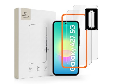 Tech-Protect Easy Set+ 2-Pack Tempered Glass for the Display and Tempered Glass for the Lens for Sam Tech-Protect Easy Set+ 2-Pack Tempered Glass for the Display and Tempered Glass for the Lens for Sam