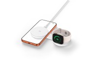 Cargador inal�mbrico Tech-Protect A55 2 en 1 MagSafe de 25 W QI2.2 + cable USB-C/USB-C de 100 cm - B