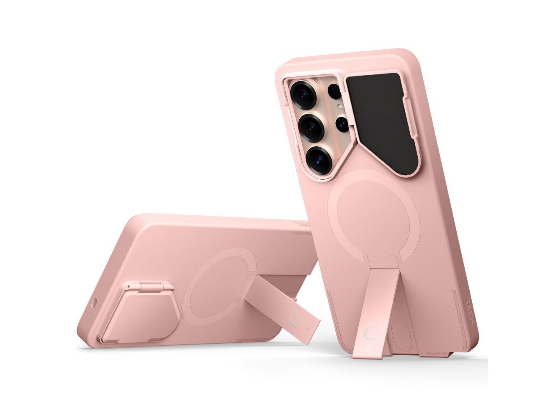 Tech-Protect Kevlar Aura MagSafe Case for Samsung Galaxy S26 Ultra - Pink