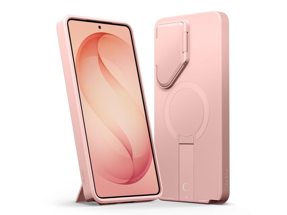 Tech-Protect Kevlar Aura MagSafe Case for Samsung Galaxy S26 Ultra - Pink