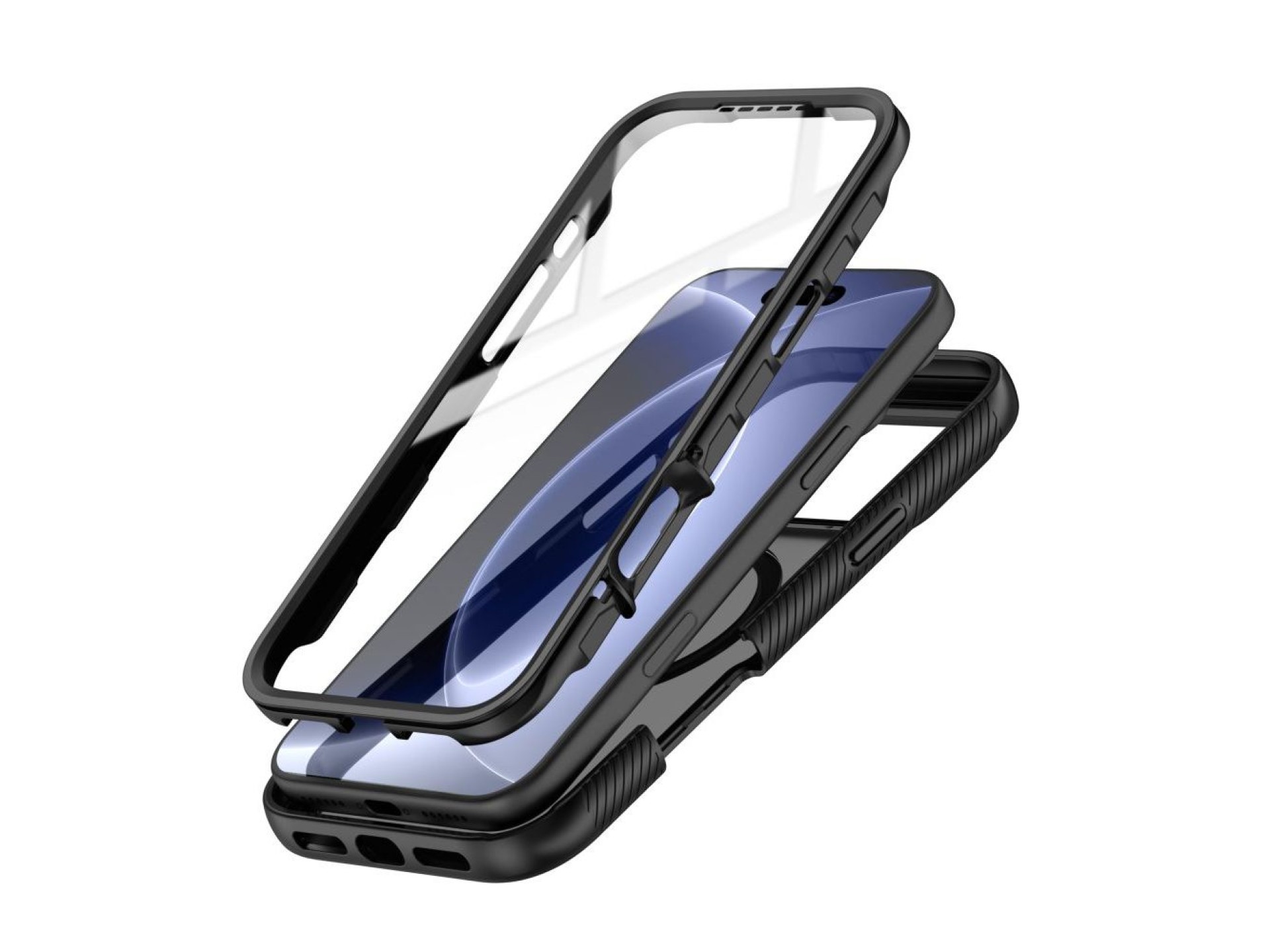 Funda Tech-Protect Defense MagSafe para iPhone 17 Pro Max / 18 Pro Max - Negro mate