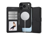 Tech-Protect Wallet MagSafe Case for iPhone 17 Pro Max / 18 Pro Max - Matte Black