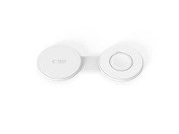 Tech-Protect A55 2in1 MagSafe 25W QI2.2 Wireless Charger + USB-C / USB-C Cable 100cm - White Tech-Protect A55 2in1 MagSafe 25W QI2.2 Wireless Charger + USB-C / USB-C Cable 100cm - White