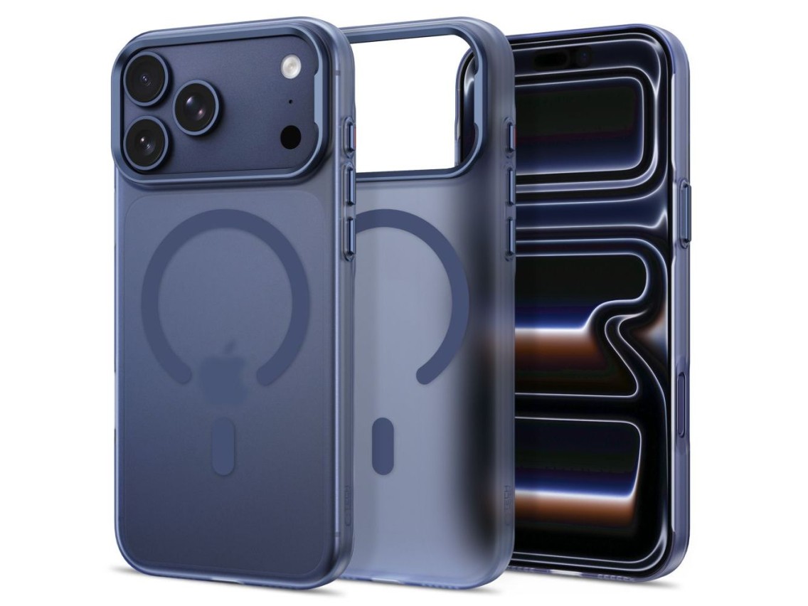 Tech-Protect MagZero MagSafe case for iPhone 17 Pro / 18 Pro - matte navy blue