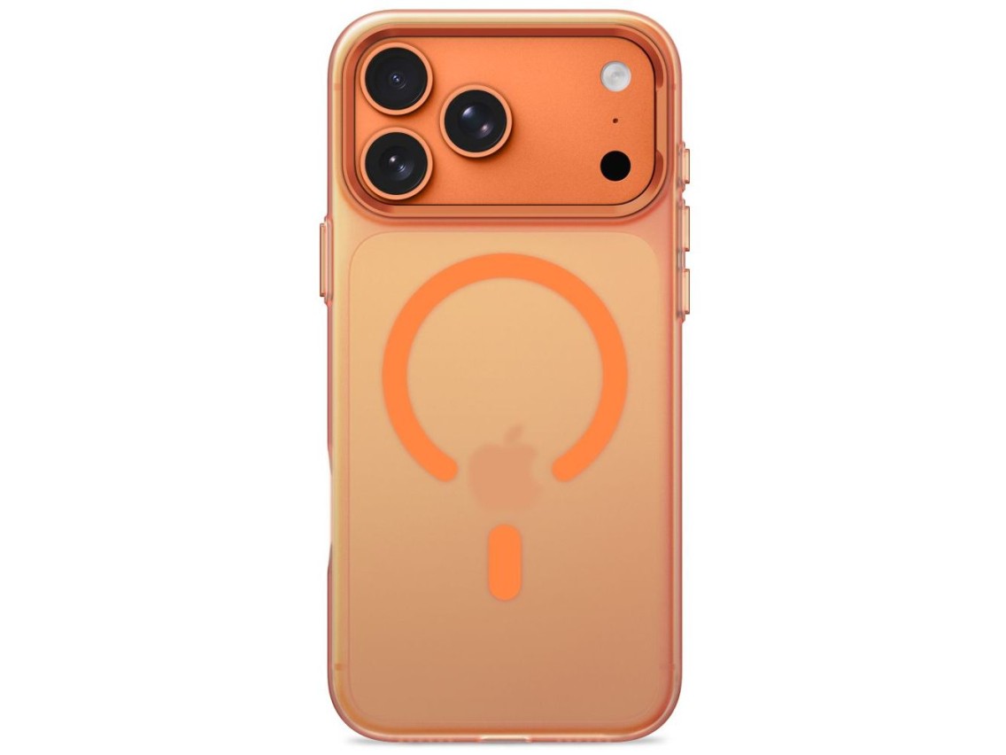 Funda Tech-Protect MagZero MagSafe para iPhone 17 Pro Max / 18 Pro Max - naranja mate