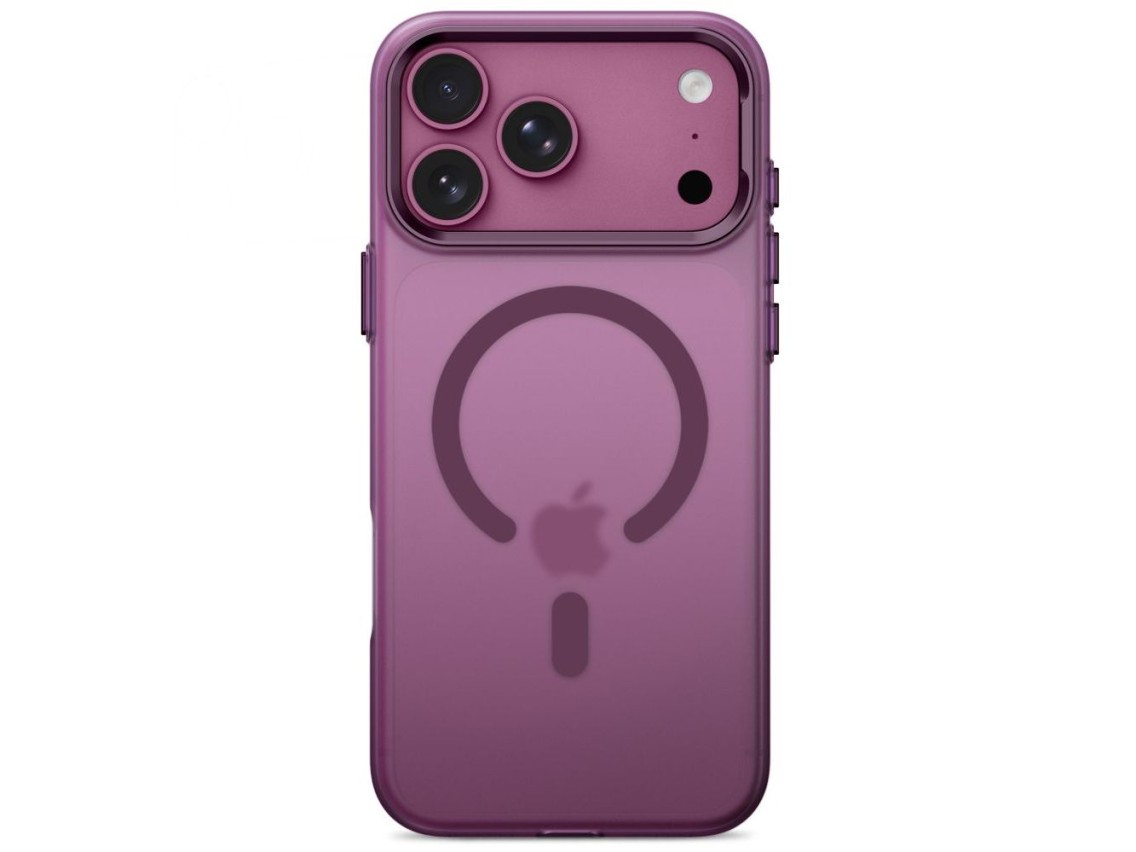 Funda Tech-Protect MagZero MagSafe para iPhone 17 Pro Max / 18 Pro Max - Borgoña Mate