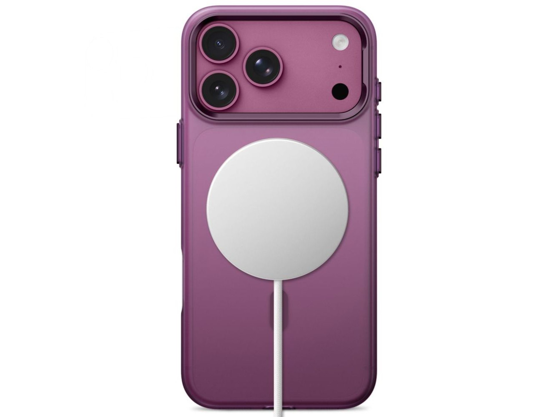 Funda Tech-Protect MagZero MagSafe para iPhone 17 Pro Max / 18 Pro Max - Borgoña Mate
