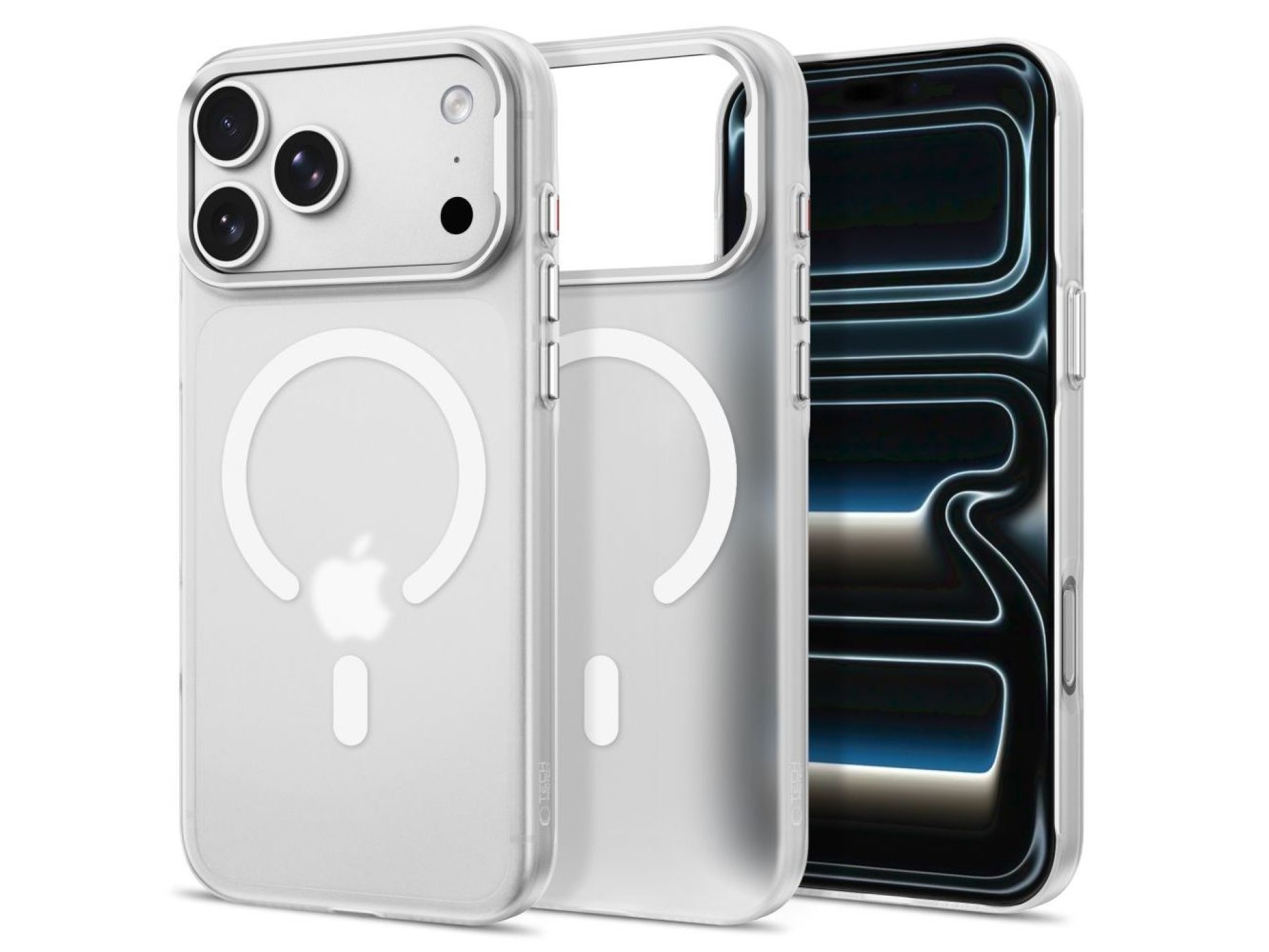 Funda Tech-Protect MagZero MagSafe para iPhone 17 Pro Max / 18 Pro Max - Blanco mate