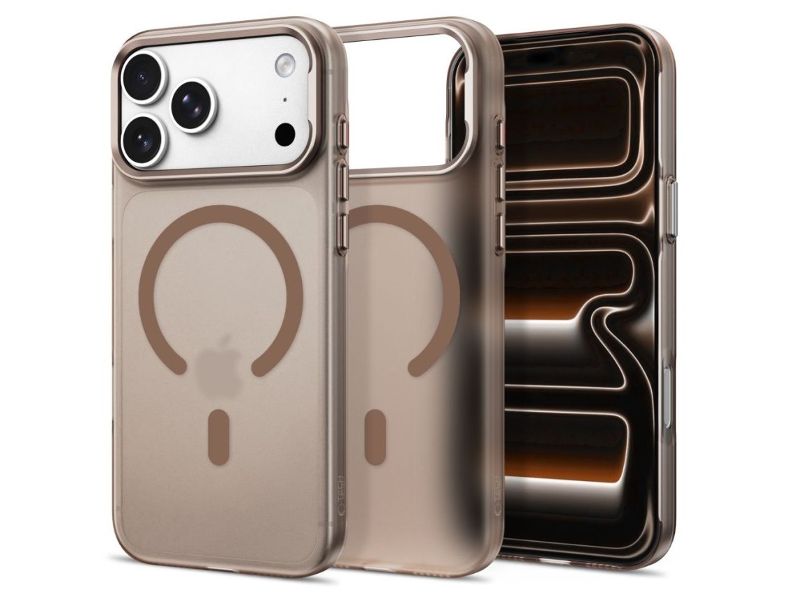 Tech-Protect MagZero MagSafe case for iPhone 17 Pro / 18 Pro - brown matte