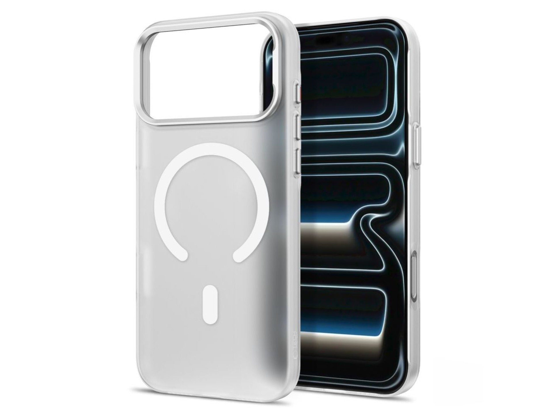 Funda Tech-Protect MagZero MagSafe para iPhone 17 Pro Max / 18 Pro Max - Blanco mate