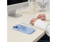 Tech-Protect Magmat Magsafe CC Case for iPhone 17 Pro Max / 18 Pro Max - Transparent Light Blue