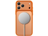 Tech-Protect MagPrime MagSafe CC case for iPhone 18 Pro / 17 Pro - matte orange Tech-Protect MagPrime MagSafe CC case for iPhone 18 Pro / 17 Pro - matte orange