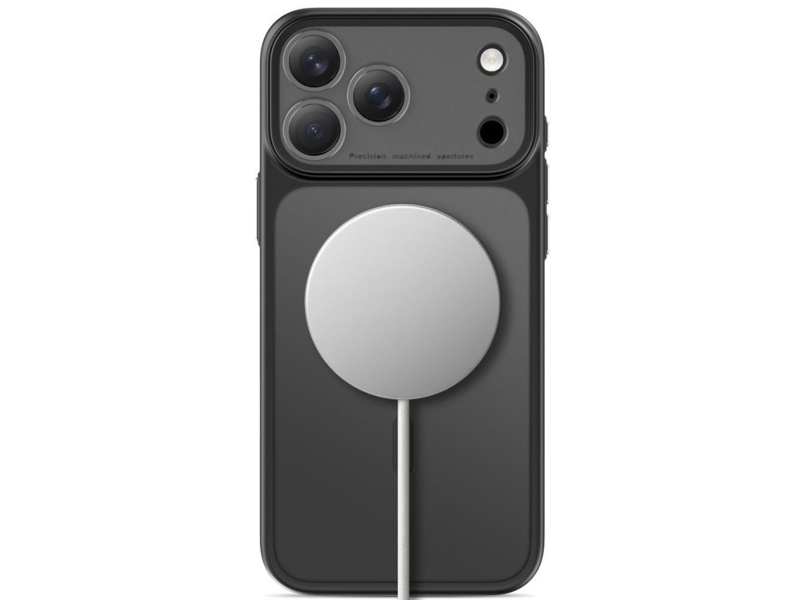 Capa Tech-Protect MagPrime MagSafe CC para iPhone 18 Pro Max / 17 Pro Max - Preto Fosco