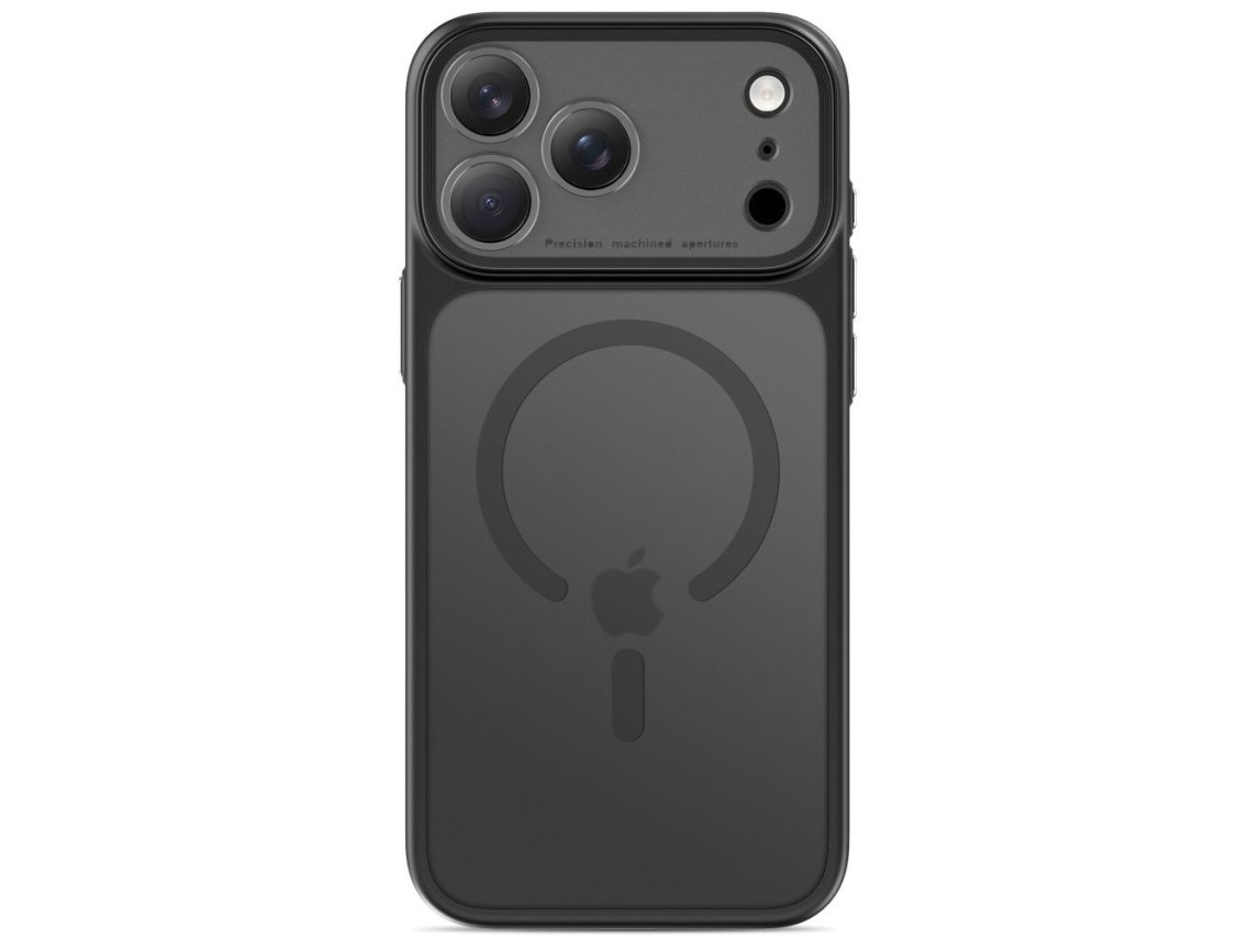Capa Tech-Protect MagPrime MagSafe CC para iPhone 18 Pro Max / 17 Pro Max - Preto Fosco