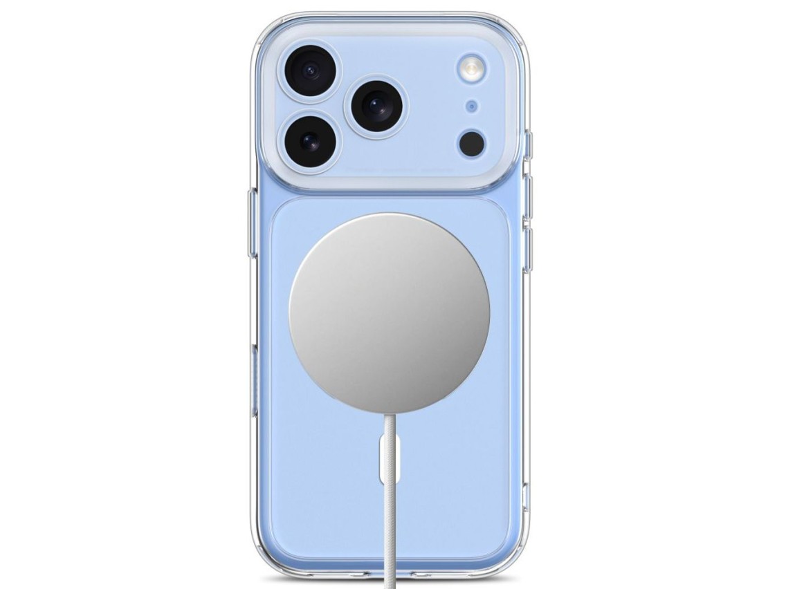 Funda Tech-Protect MagPeak MagSafe CC para iPhone 18 Pro Max / 17 Pro Max - Transparente