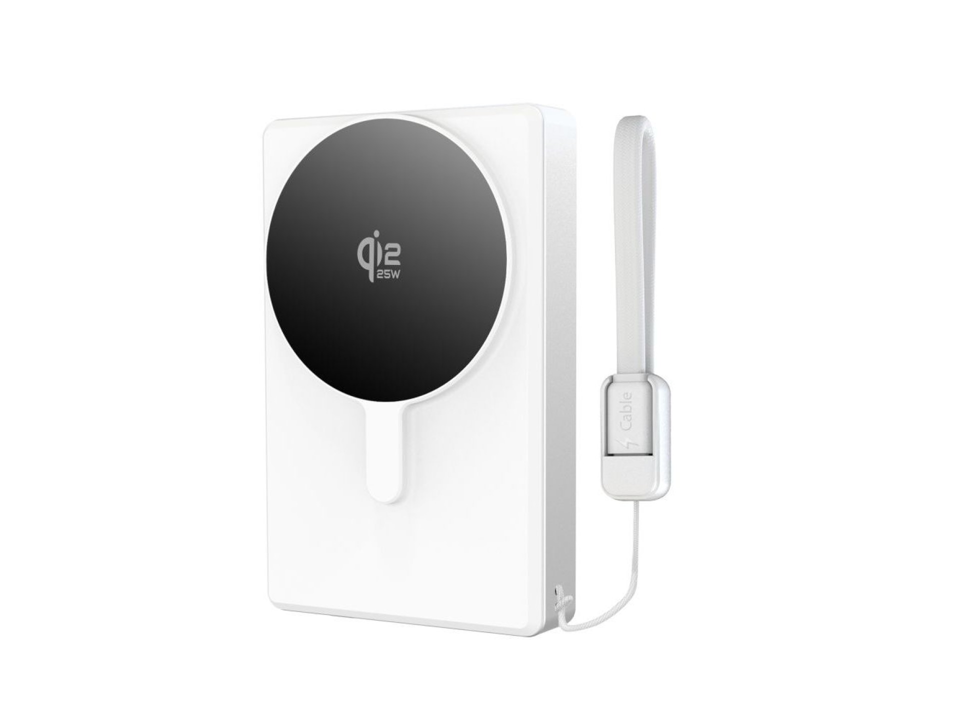 TECH-PROTECT PB40 LIFEMAG MAGSAFE POWER BANK 10000MAH 25W QI2.2 BRANCO/PRATA