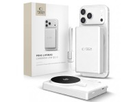 TECH-PROTECT PB40 LIFEMAG MAGSAFE POWER BANK 10000MAH 25W QI2.2 WHITE/SILVER