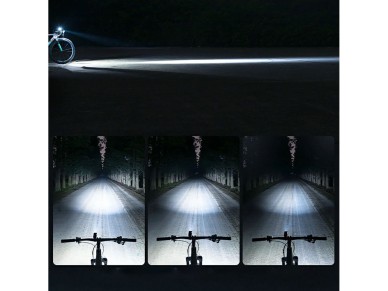 Rockbros RHL400 Front Bike Light 400lm USB-C - Black Rockbros RHL400 Front Bike Light 400lm USB-C - Black