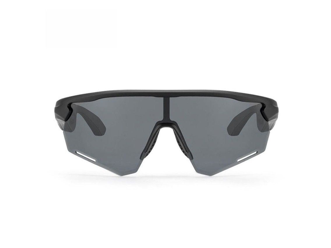 Rockbros SP-251 Polarized Cycling Glasses with Bluetooth Audio Kit - Black