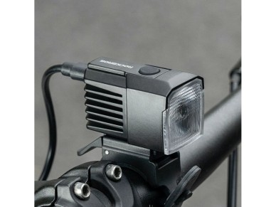 Rockbros RHL1600 Front Bike Light 1600lm with External Power Supply USB-C - Black