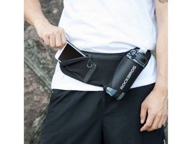 Rockbros D45 Bike Bottle Hip Bag - Black Rockbros D45 Bike Bottle Hip Bag - Black