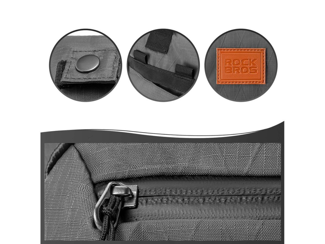 Rockbros H43 Backpack for Brompton Folding Bike - Gray