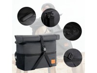 Bolsa multifuncional para manillar de bicicleta Rockbros H48 - Gris Bolsa multifuncional para manillar de bicicleta Rockbros H48 - Gris
