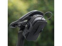 Rockbros P010 multifunctional saddle bag with bottle holder - black Rockbros P010 multifunctional saddle bag with bottle holder - black