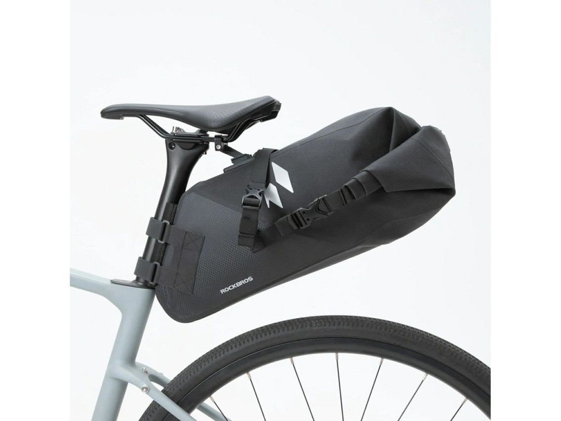 Rockbros AS-157 RideMate Waterproof Saddle Bag - Black