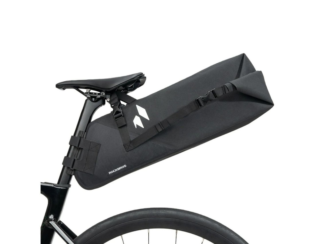 Rockbros AS-157 RideMate Waterproof Saddle Bag - Black
