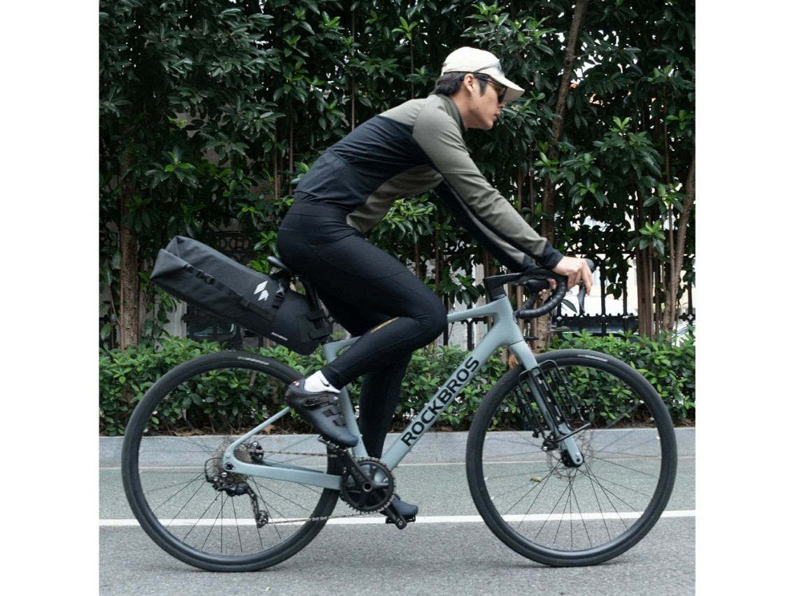 Rockbros AS-157 RideMate Waterproof Saddle Bag - Black
