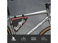 Rockbros G002 Flash Journey Triangle Frame Bike Bag 1.4L - Red Rockbros G002 Flash Journey Triangle Frame Bike Bag 1.4L - Red